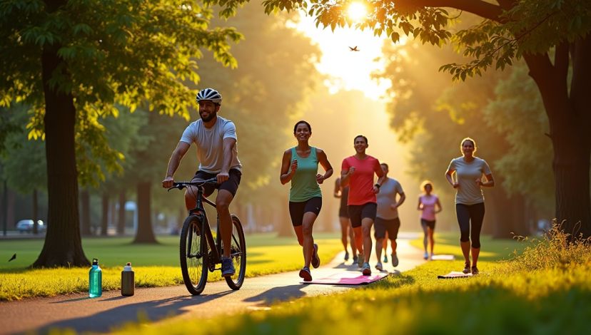 describe how exercise can positively affect your environmental health.