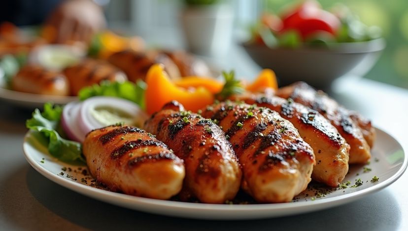 how much protein is in chipotle chicken