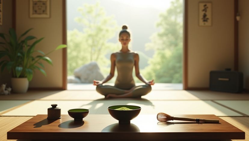 matcha meditation replica