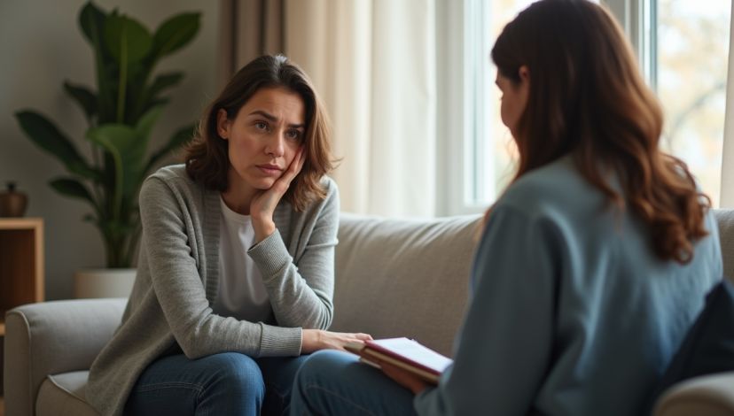 when should someone talk to a mental health professional about unwelcome thoughts or emotions